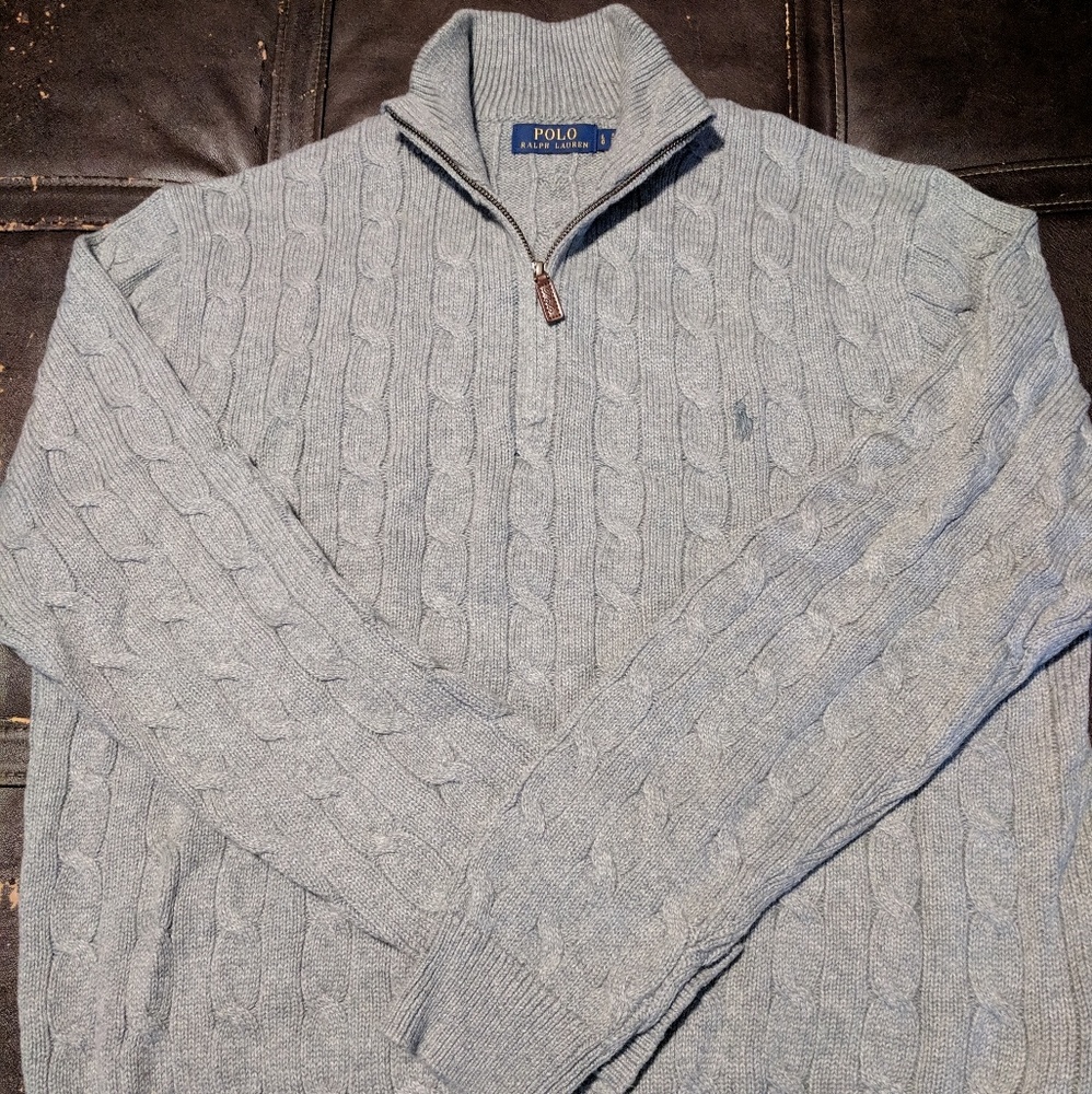Ralph Lauren quarter-zip sweater